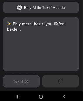 Ehly teklif metni hazırlıyor
